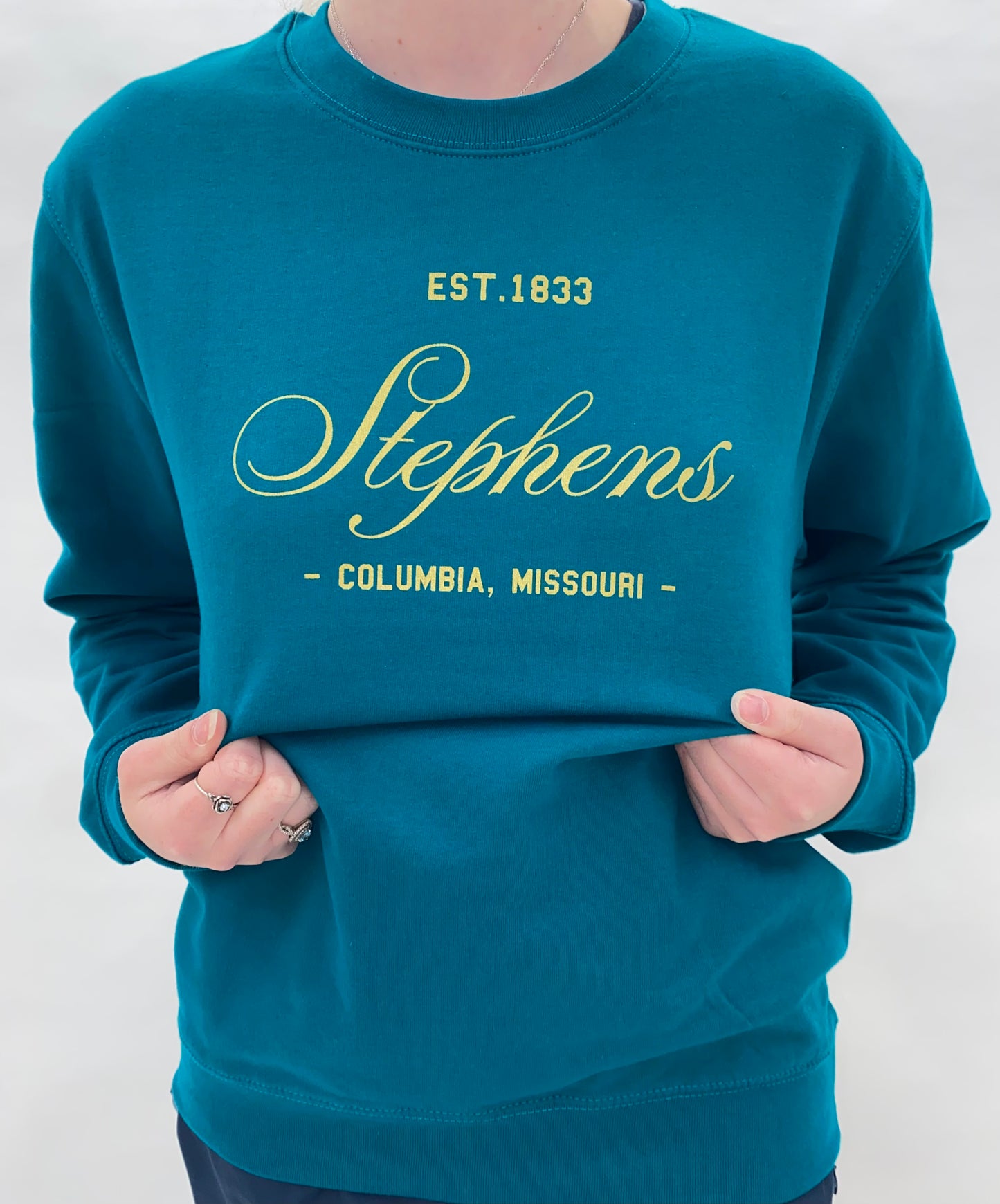 Teal Stephens Crewneck