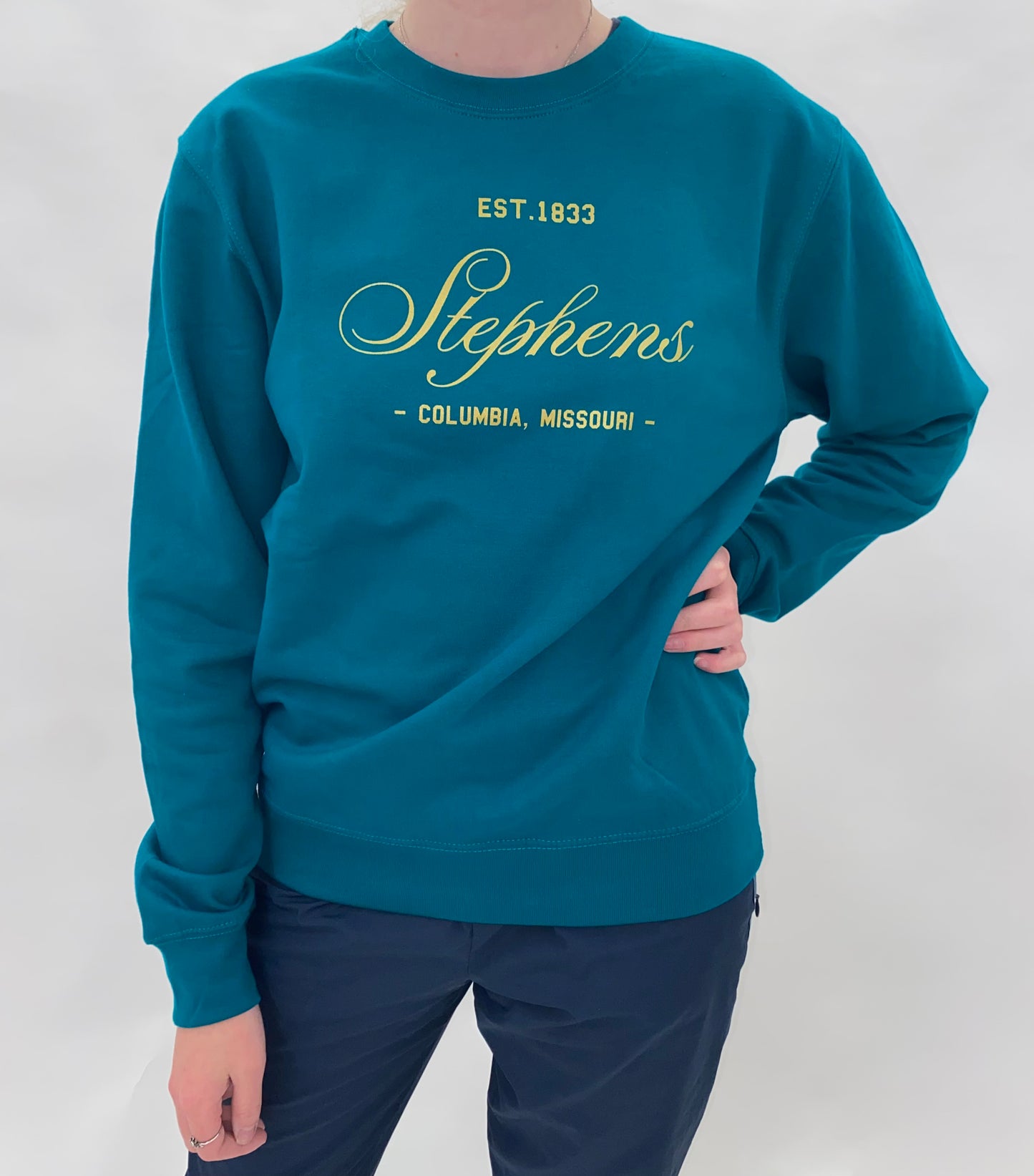 Teal Stephens Crewneck