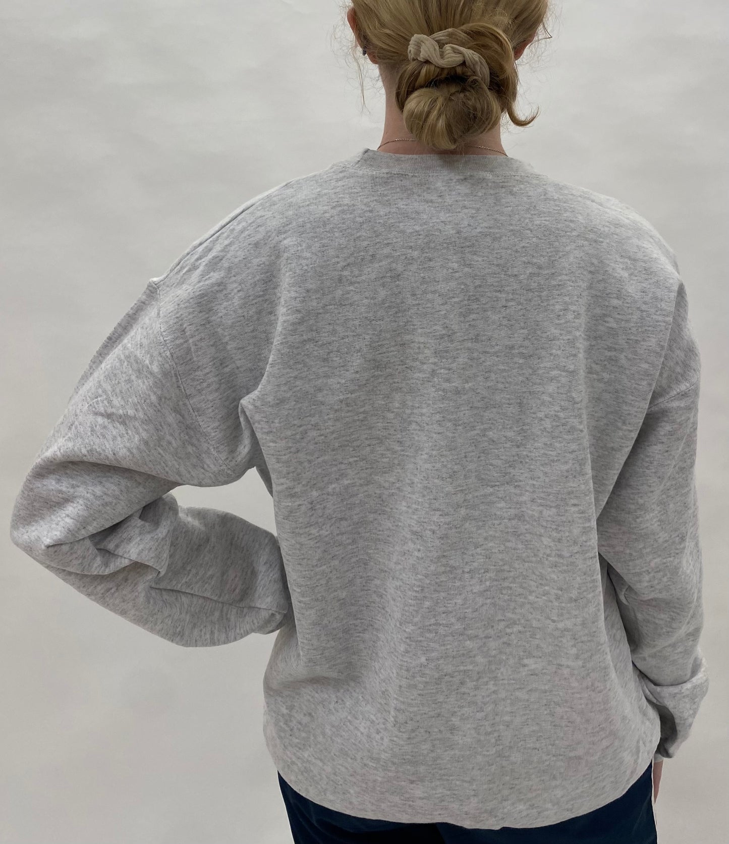 Gray Stephens College mom Sweatshirt