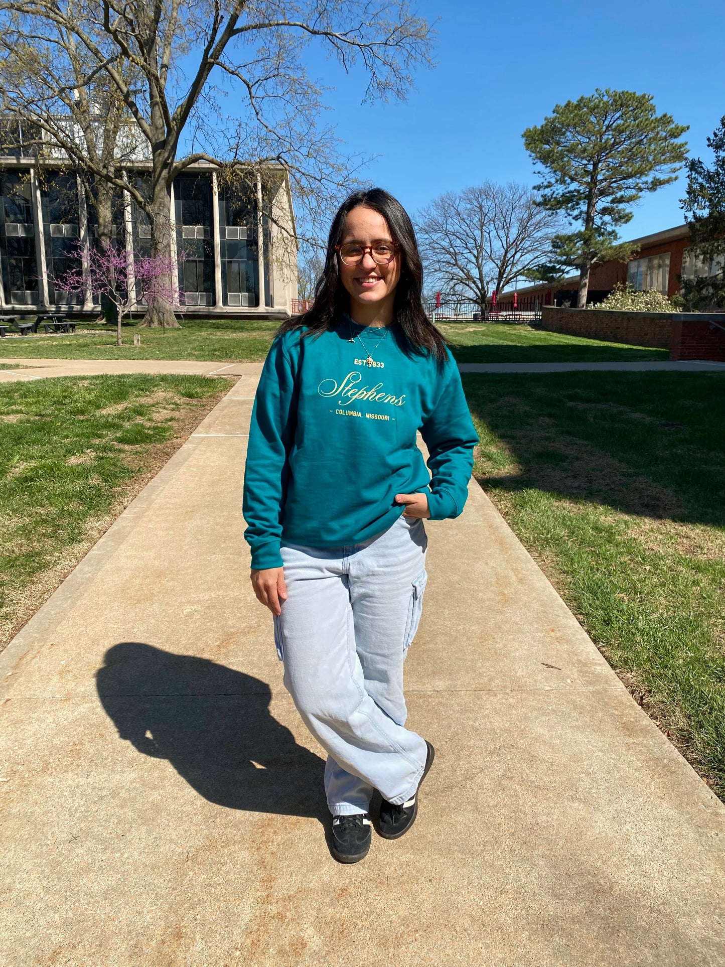 Teal Stephens Crewneck