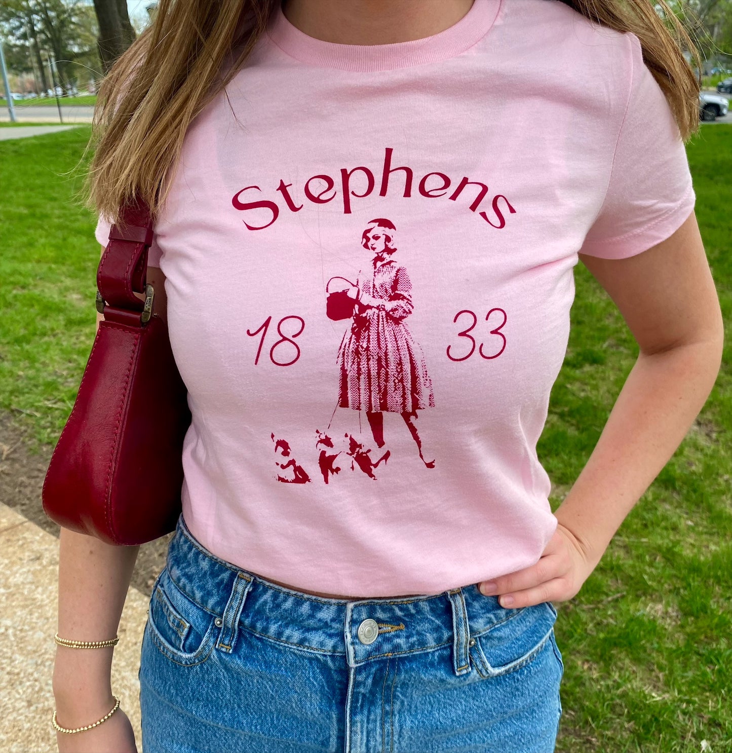 Pink dog t-shirt