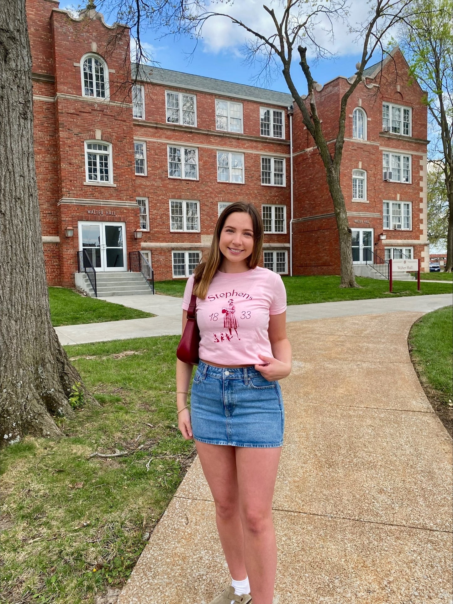 Pink dog t-shirt