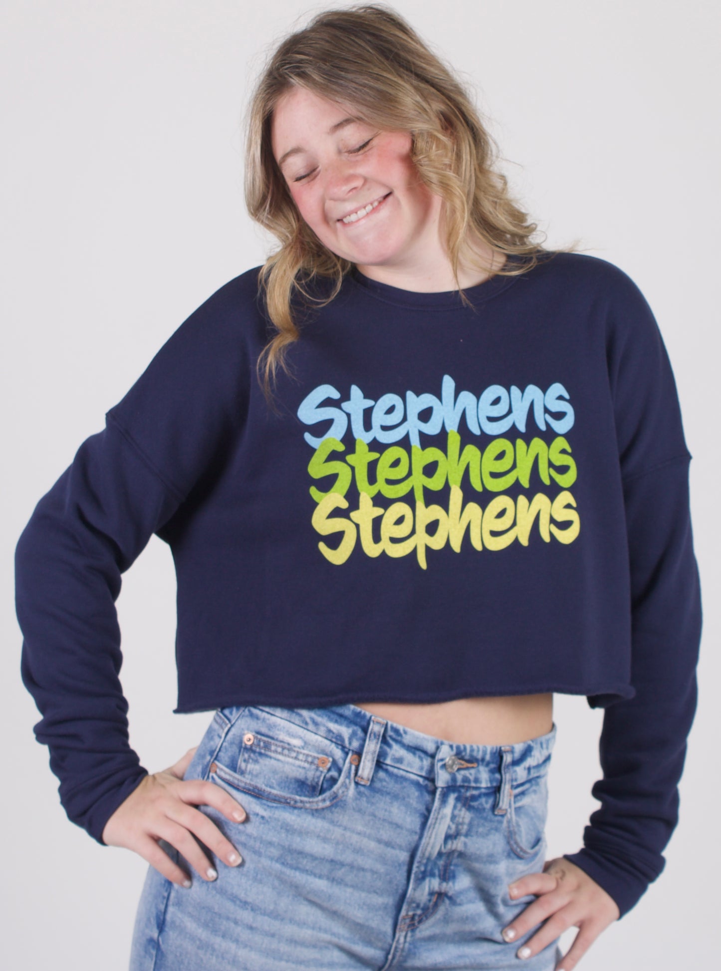 Stephens cropped sweatshirt