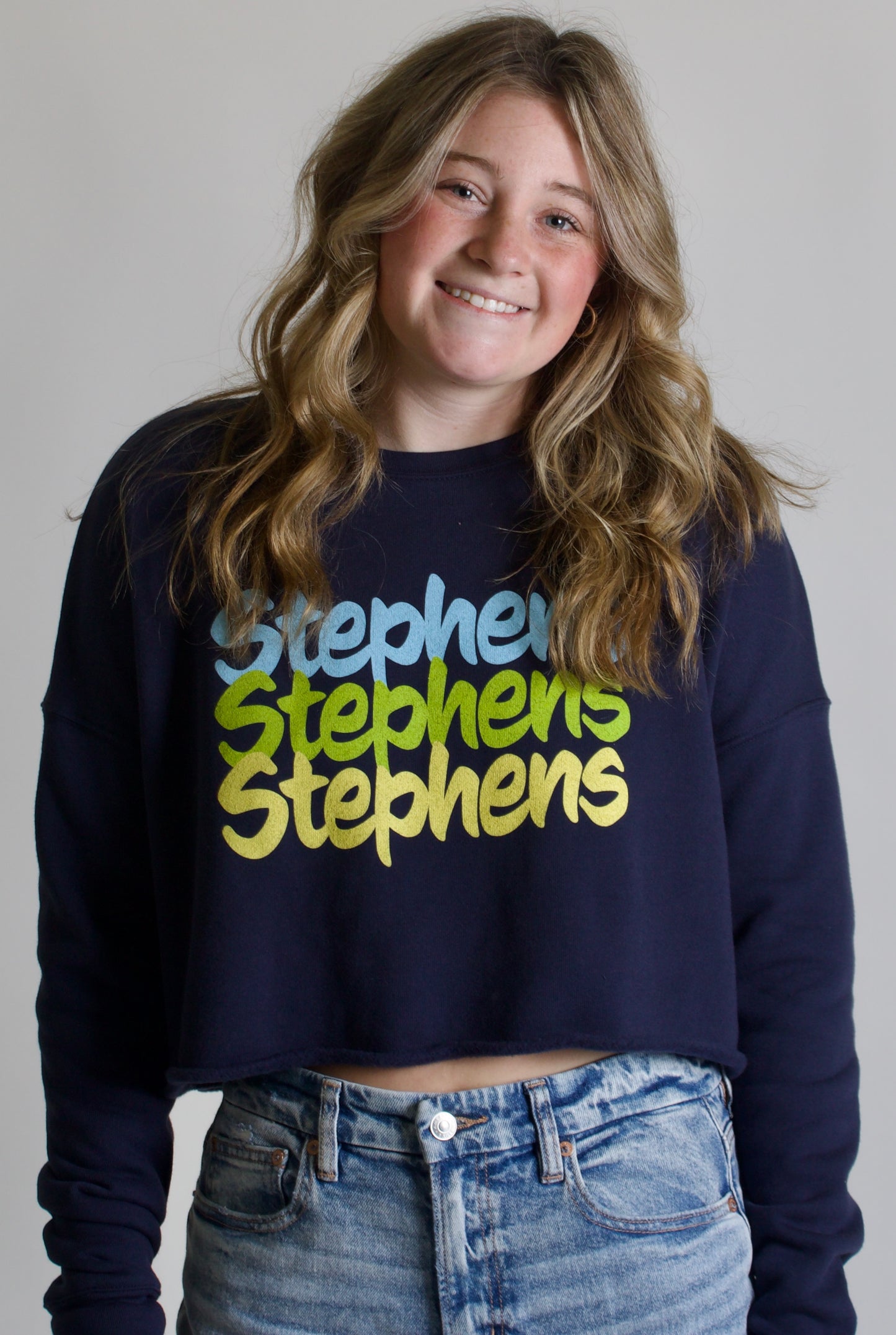 Stephens cropped sweatshirt