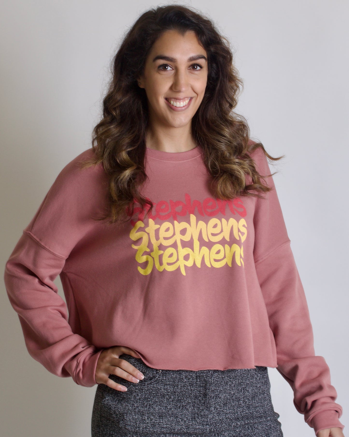 Stephens cropped sweatshirt