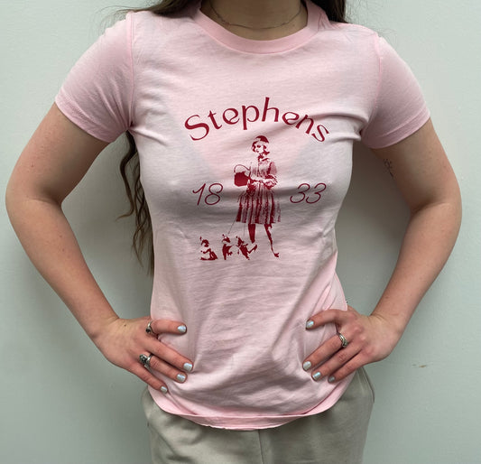 Pink dog t-shirt