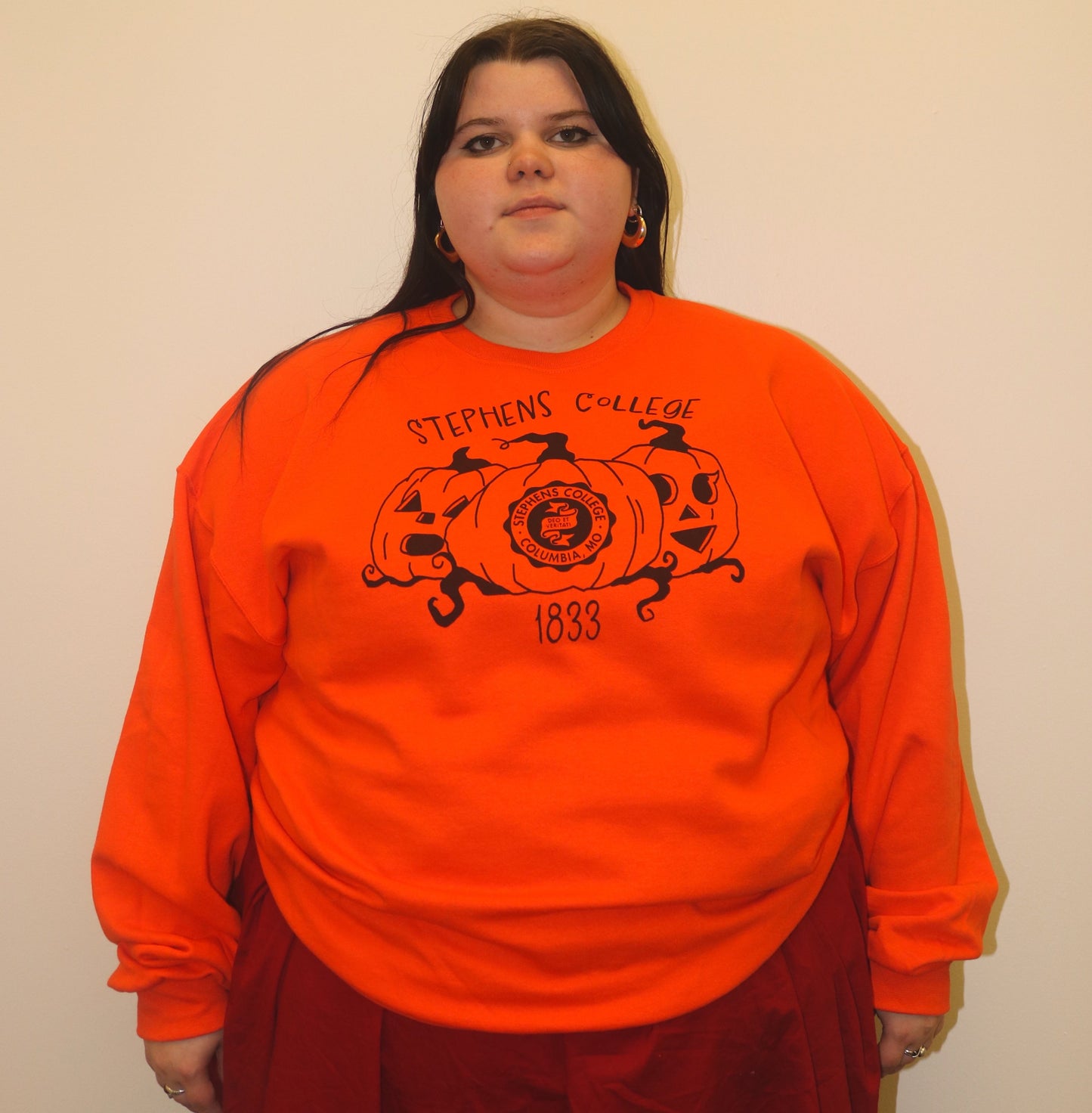 Pumpkin Crest Sweatshirt