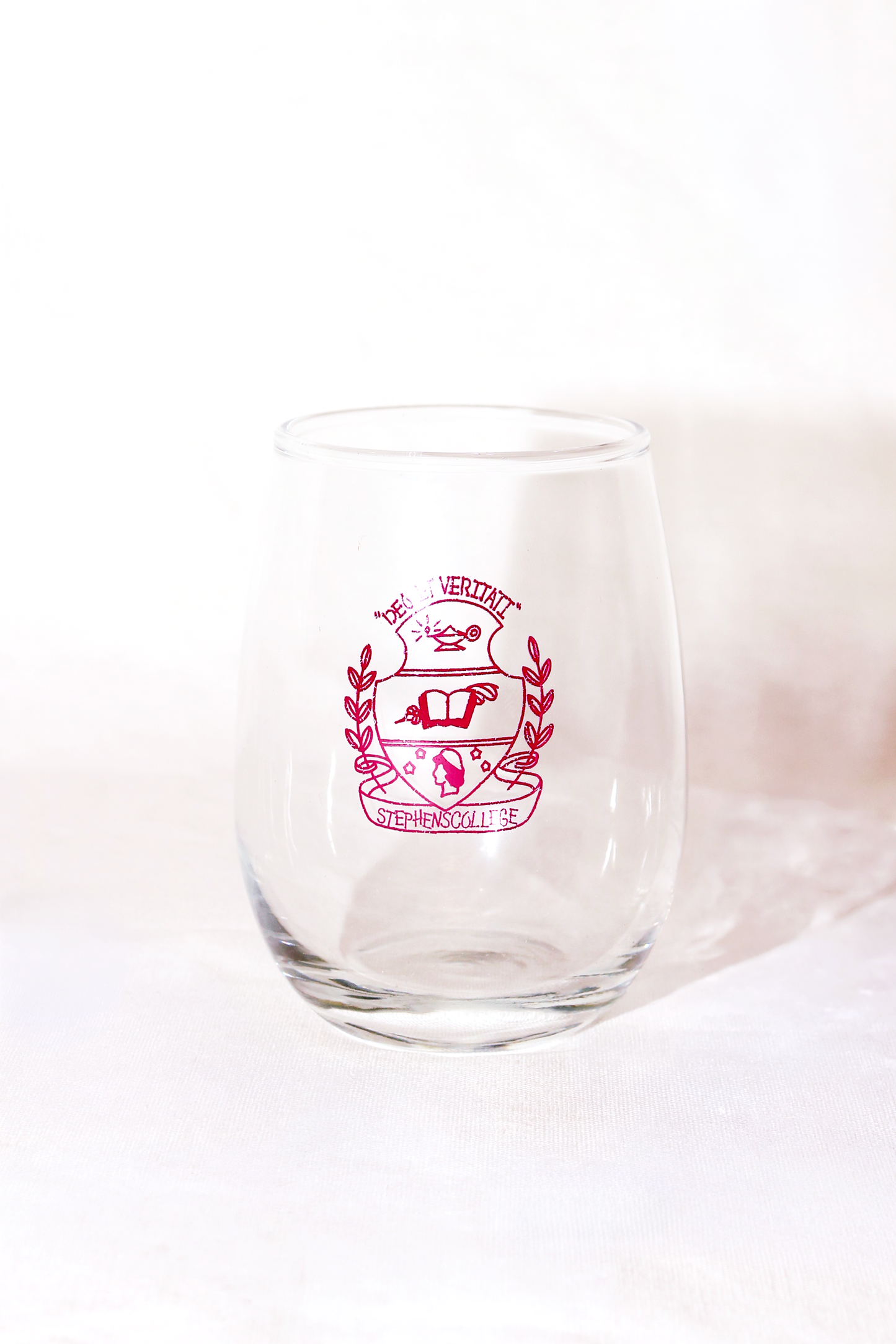 Stemless Wine Glass | Charlie's Crest