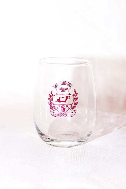Stemless Wine Glass | Charlie's Crest