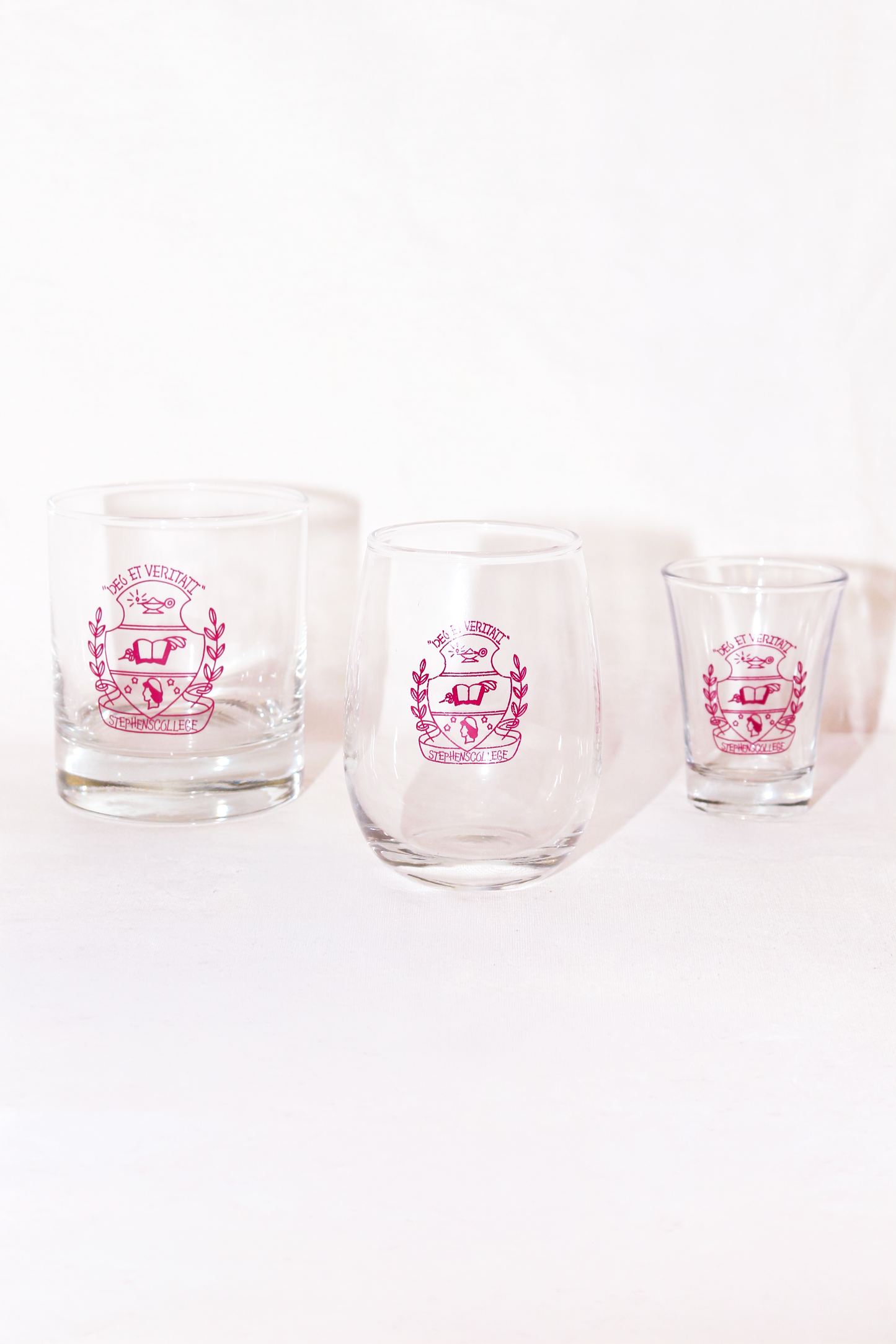 Stemless Wine Glass | Charlie's Crest