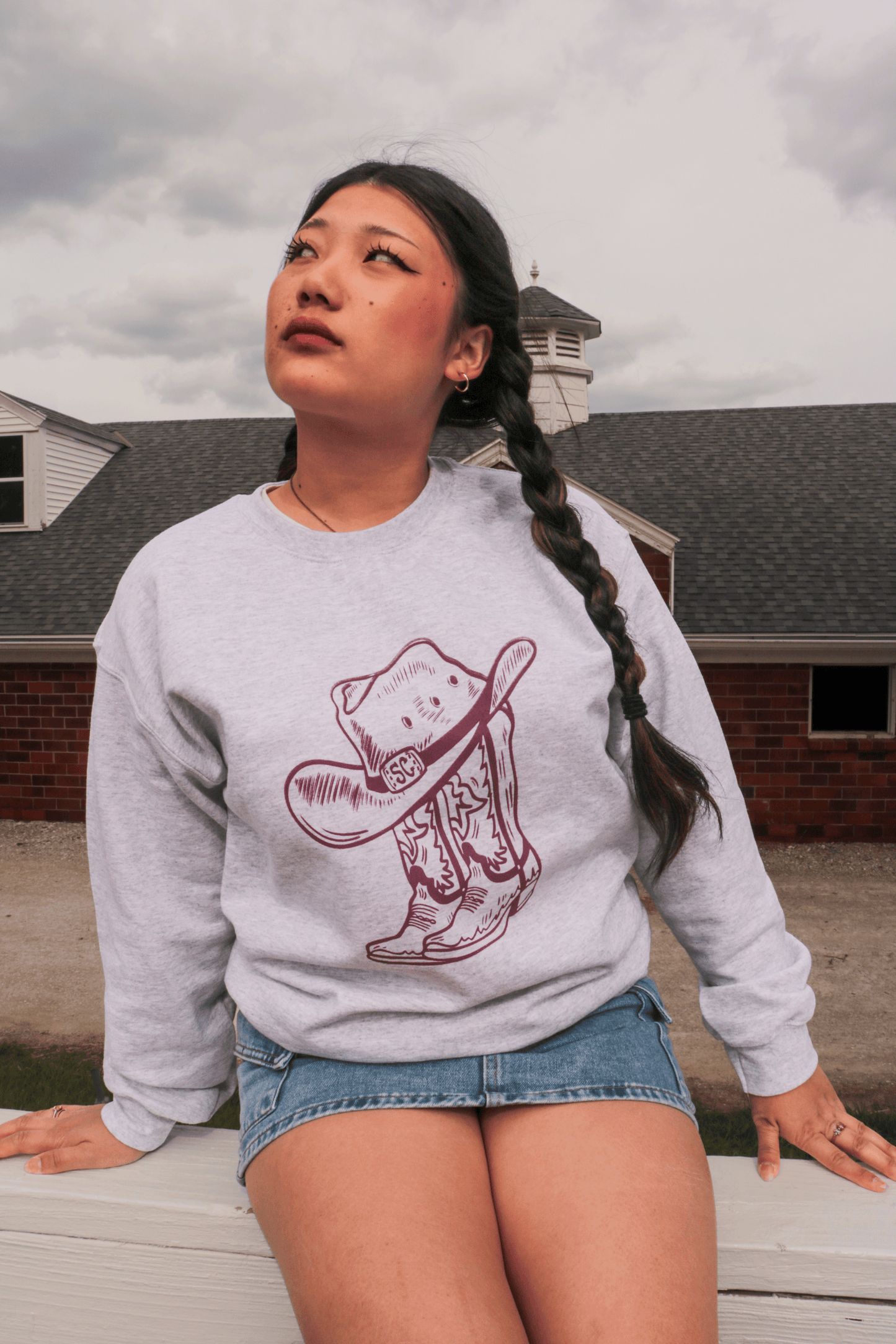 Crewneck | Hat n Boots